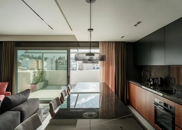 Luxury Penthouse Citytowers Apartment Patras